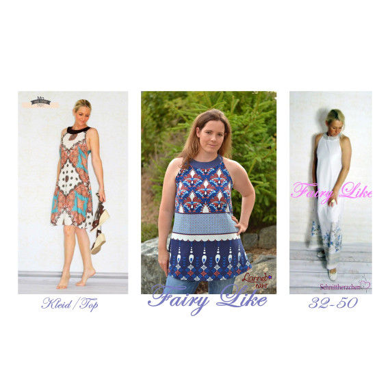 Ebook - Fairy Like Kleid/ Top 32-50